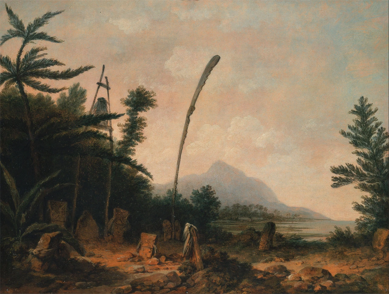 Luogo di sepoltura nei mari del sud - Yale Center for British Art, New Haven